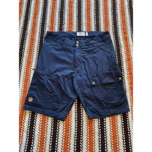 Fjallraven Men's Keb Short Navy Hiking Shorts Outdoors Size 32 Explore Nature